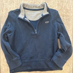 Vineyard Vines Blue and Gray Pullover